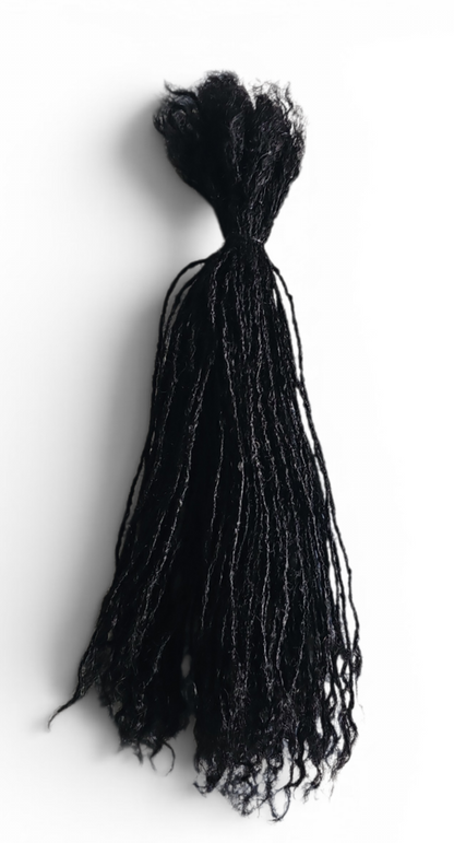 Human Hair Sisterlocks Hair Extensions ( Handmade)